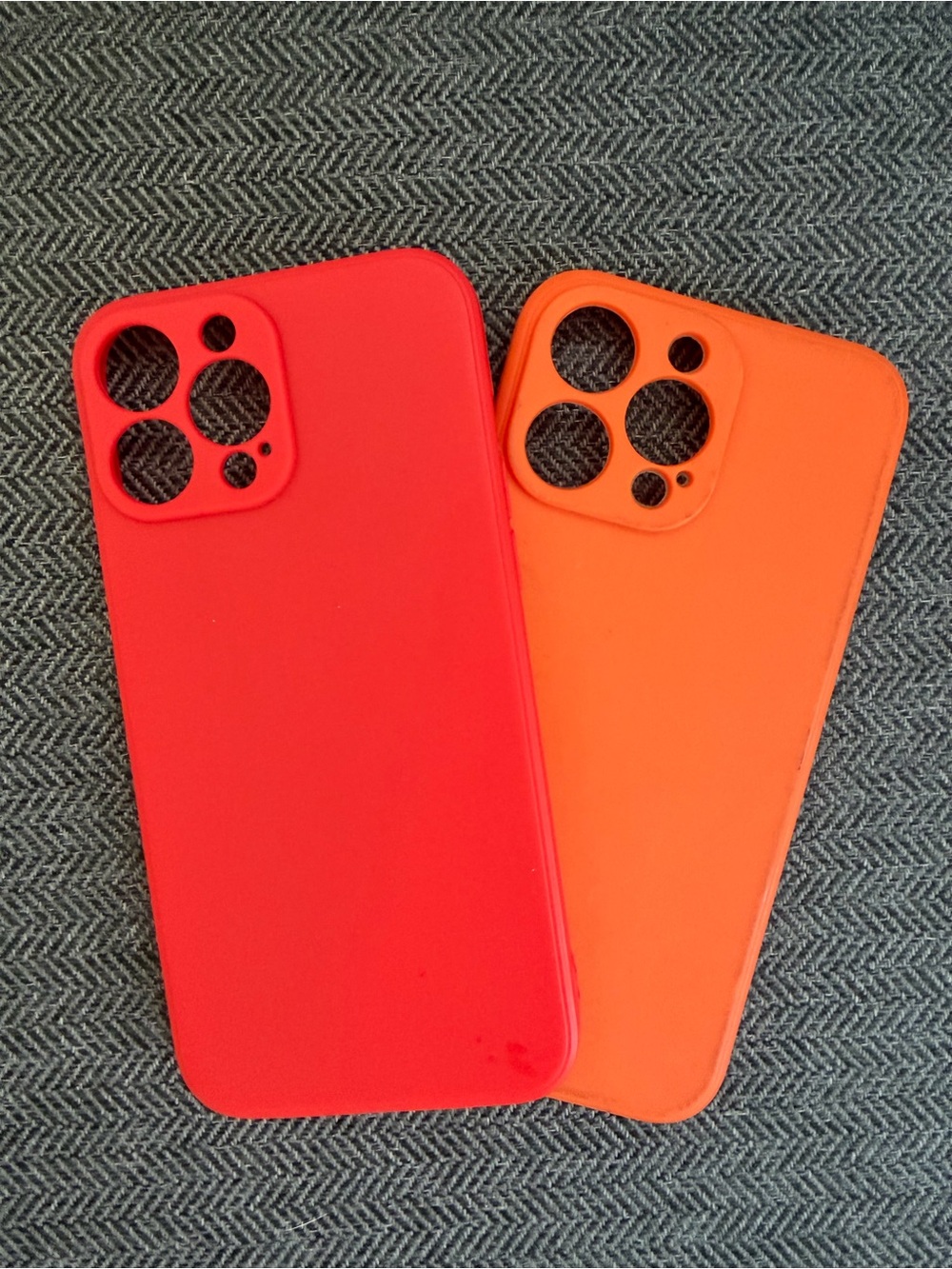 Pack of 2 BRAND NEW IPhone 13 Pro Max Silicone Phone Case
